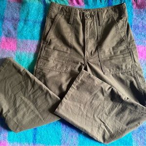 Levi’s ribcage straight ankle utility pants